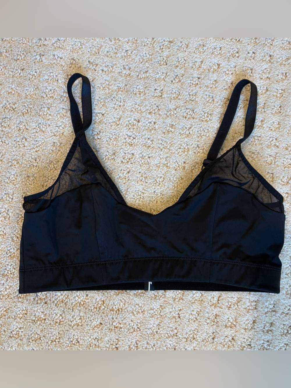 Adam Selman Sport - Black Sports Bra (M)